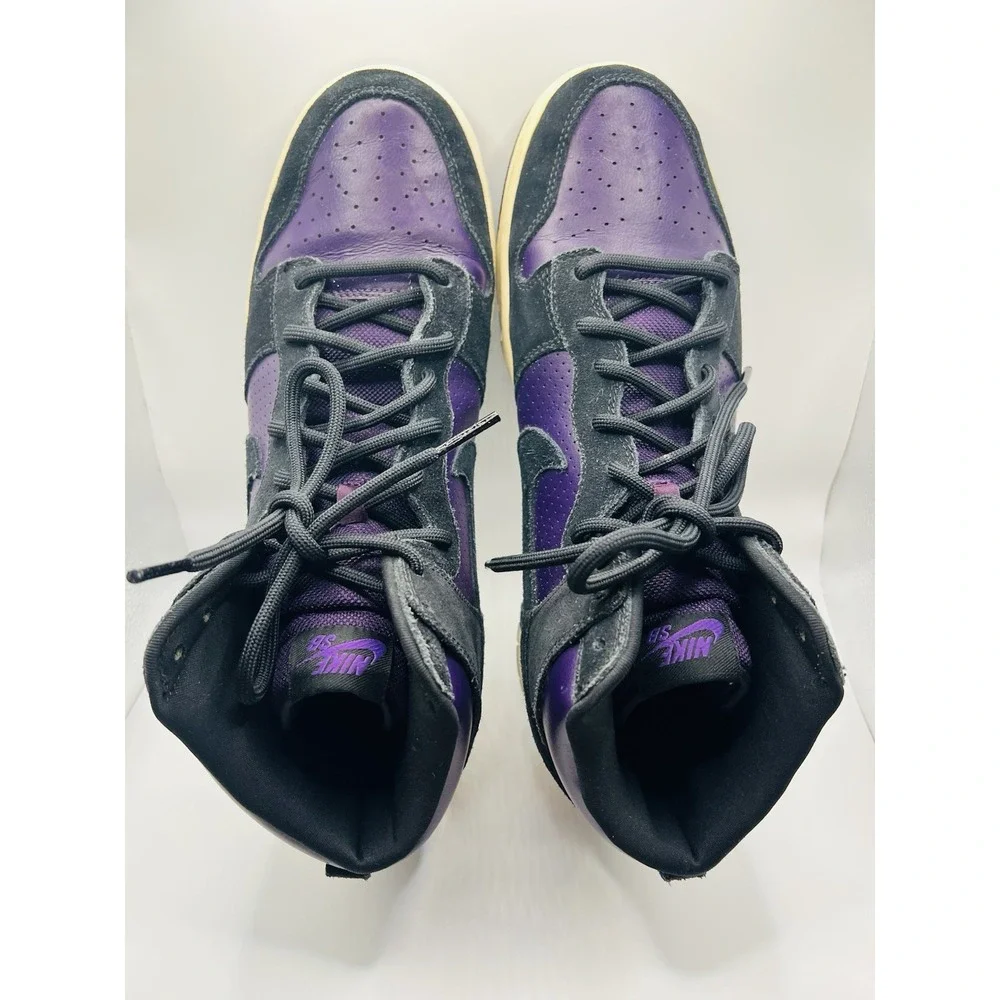 Nike Dunk High Pro‎ SB Grand Purple Black 2010 Sneakers Size 13 Shoes 305050-500